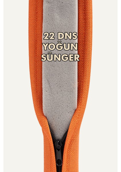 Su Geçirmez Sandalye Minderi Fermuarlı Bağcıklı 22 Dns Sünger indirimleri