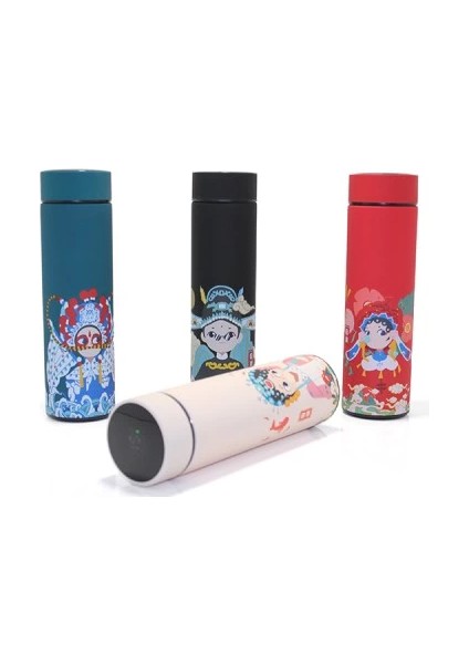 Dijital Göstergeli Paslanmaz Çelik Termos