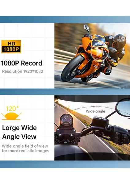 Q29 Motosiklet Kask Bluetooth Kulaklık Eşleşmeli 1080P Kamera Geniş Açı Su Geçirmez Intercom - Lisinya fiyatları
