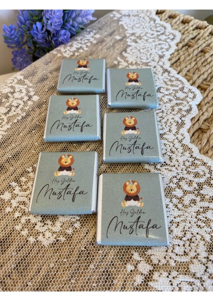 Kişiye Özel Bebek-Nikah-Söz-Özel Günler Çikolatası-40 Adet-Kutusuz