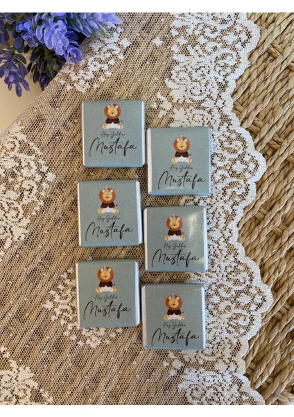 Kişiye Özel Bebek-Nikah-Söz-Özel Günler Çikolatası-40 Adet-Kutusuz indirimleri