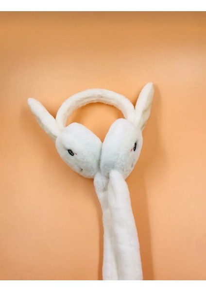 Kadın/kız Hareketli Tavşan Kulaklı Peluş Kulaklık fiyatları