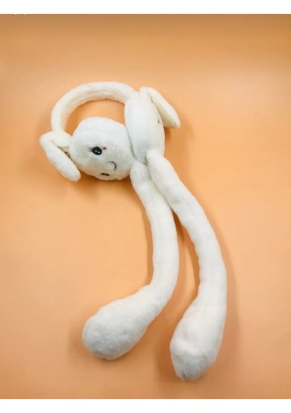 Kadın/kız Hareketli Tavşan Kulaklı Peluş Kulaklık modelleri
