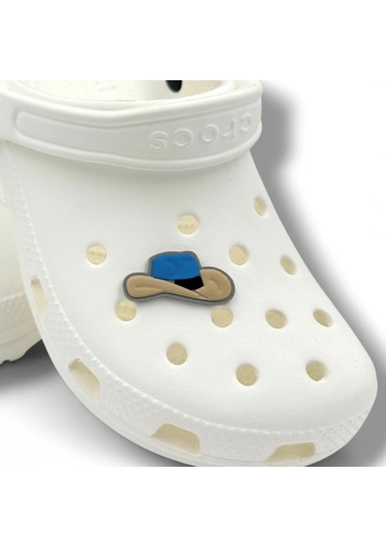 Terlik Süsü ve Aksesuarı , Çanta Süsü – Jibbitz 3D Kovboy Şapkası Figür Aksesuar fiyatları