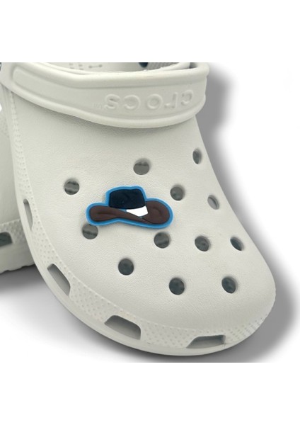 Terlik Süsü ve Aksesuarı , Çanta Süsü – Jibbitz 3D Kovboy Şapkası Figür Aksesuar fiyatları