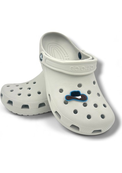 Terlik Süsü ve Aksesuarı , Çanta Süsü – Jibbitz 3D Kovboy Şapkası Figür Aksesuar modelleri