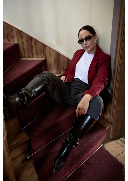 Kadın Büyük Beden Astarlı Blazer Ceket fiyatları