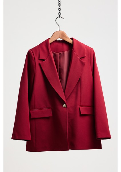 Kadın Büyük Beden Astarlı Blazer Ceket modelleri