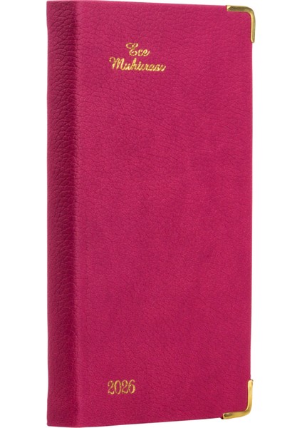 Ece-4dl Karaköy Koyu Pembe Çizgili Haftalık 8,5X16 2026 fiyatları