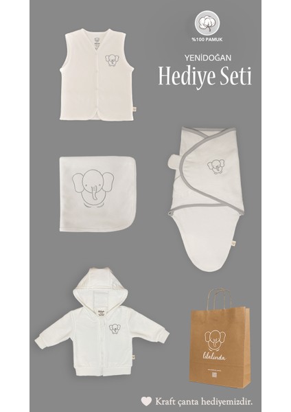 Yenidoğan Hediye Seti %100 Pamuk
