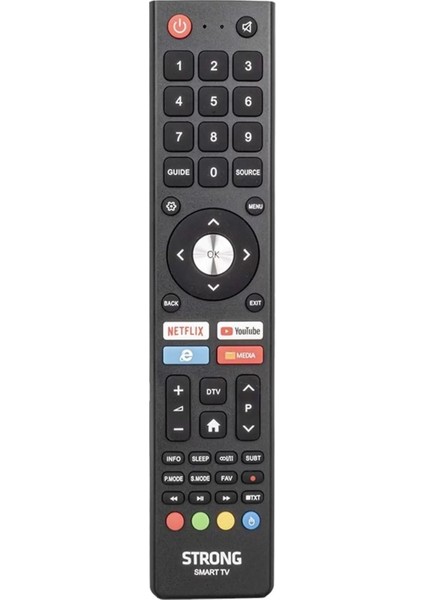 LCD LED Kumanda Strong Android Smart Netflix Youtube Tuşlu