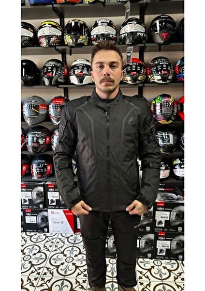 Sepang Siyah-Gri Motosiklet Montu Nefes Alabilir Kumaşla Konfor ve Güvenlik Sunar fiyatları