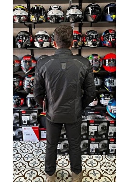 Sepang Siyah-Gri Motosiklet Montu Nefes Alabilir Kumaşla Konfor ve Güvenlik Sunar indirimleri