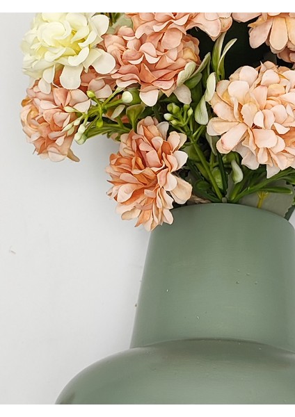 | Bohem Stil Dekoratif Vazo | Modern Minimal Yuvarlak Form | Lush Sage | modelleri