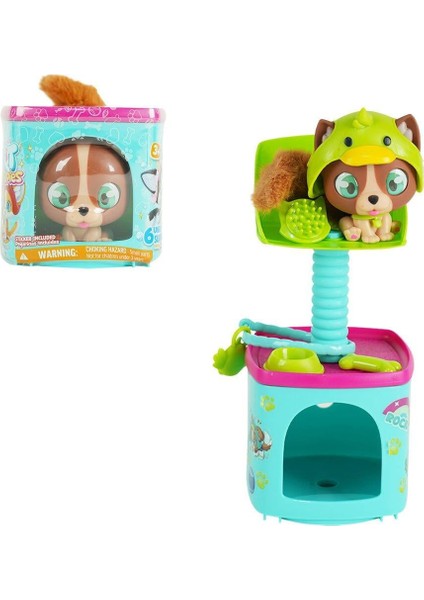 Qt Puppies Sürpriz Aksesuarlı Yavru Köpek 00807 Rocky