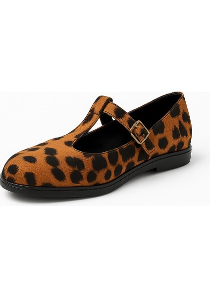 Leopar Hakiki Deri Ortopedik Termo Kaymaz Taban Kız Çocuk Babet fiyatları
