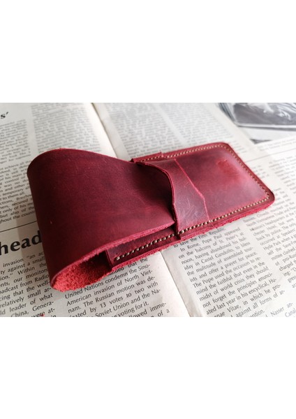 Crazy Gerçek Deri Özel Kalemleriniz Için Kalemlik ( 3*4 Kalem Için ) 28 cm \ 8 cm Büyük Boy Nlu7 fiyatları