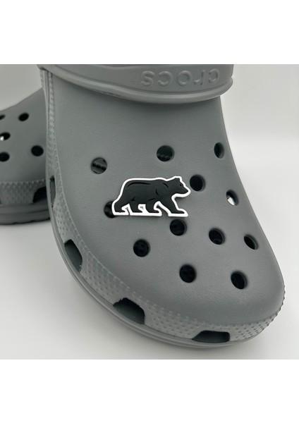 Terlik Süsü ve Aksesuarı , Çanta Süsü – Jibbitz 3D Yürüyüşteki Ayı Görsel Logo Aksesuar fiyatları