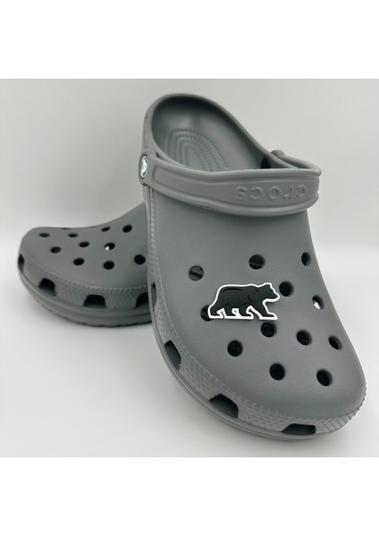 Terlik Süsü ve Aksesuarı , Çanta Süsü – Jibbitz 3D Yürüyüşteki Ayı Görsel Logo Aksesuar modelleri