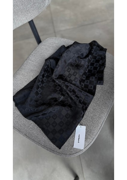 K.cacharel Logolu Ipek Koton Jakar Etol Şal Siyah fiyatları