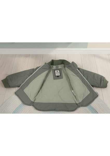 Mint Yeşili Unisex Çocuk Mont Kız - Erkek Için Uygun Sıcak Tutarlı indirimleri