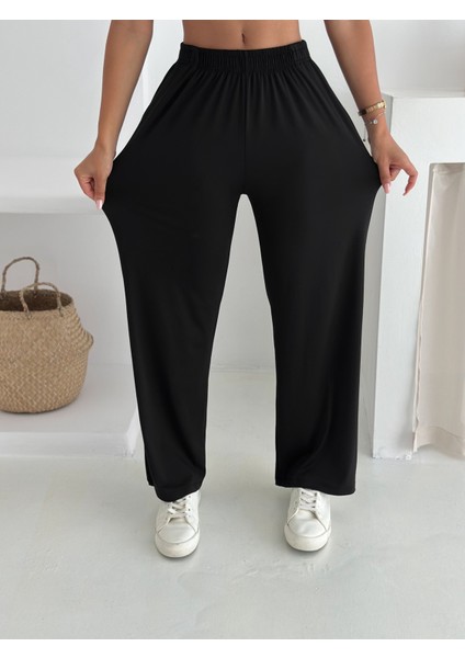 Kadın Iki Parça Salaş Takım – Crop Üst ve Bol Paça Pantolon – Yazlık Rahat Spor Takım modelleri