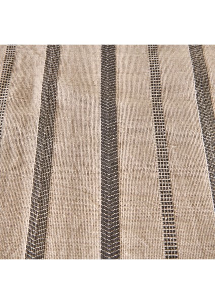 Soft Herringbone Masa Örtüsü - Ekru / Lacivert - 140X220 cm modelleri