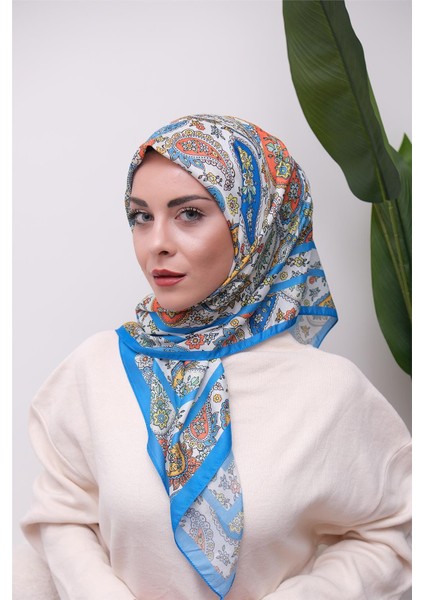 Renkli Karma Desen Dijital Soft Eşarp fırsatları