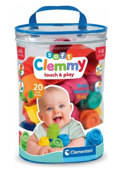 Clementoni Soft Clemmy Touch & Play Yumuşak Bpa Sız Bloklar 20 Parça modelleri
