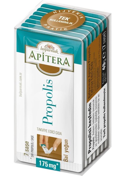 Apitera Propolis 7 G x 7 Adet (Propolis, Bal)