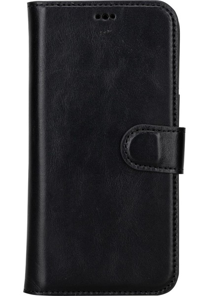 Apple iPhone 15 Pro Max Uyumlu Deri Cüzdanlı Kılıf Mwwn Rst1 Siyah fırsatları