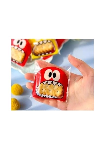 Stonehill 10X14 cm Canavar Figürlü Bantlı Yapışkanlı Şeffaf Opp Jelatin Poşet (100 Adet, 10X14 Cm) fiyatları