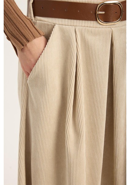 Kadife 2 Cepli Kemerli Pile Etek fırsatları