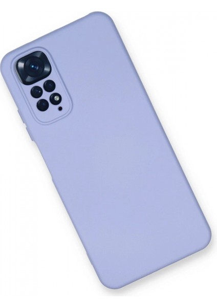 Xiaomi Redmi Note 11 Kılıf Nano Içi Kadife Silikon - Lila (K95) modelleri