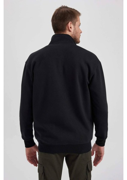 A5276AX/BK81 Defacto Erkek Hırka Black fırsatları