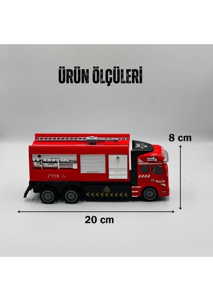 Pilli Kumandalı Oyuncak Itfaiye Kamyonu indirimleri