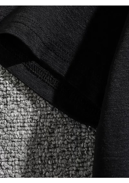 Erkek Dağ Grafikli Tişört, Yaz Için Büyük Beden Rahat T-Shirt - Siyah indirimleri