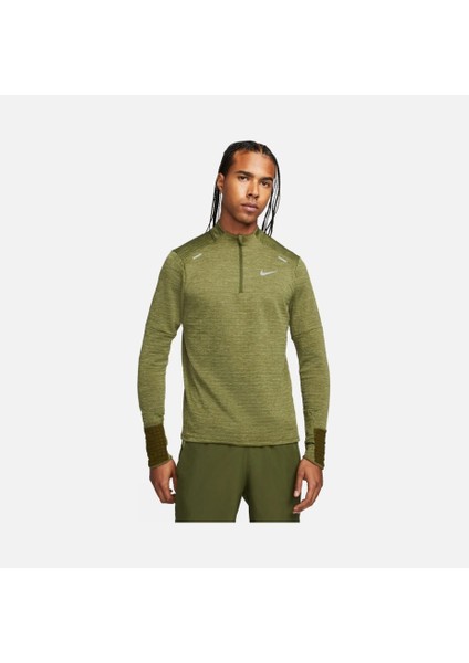 Therma-Fit Repel 1/2-Zip Running Long-Sleeve Erkek Tişört