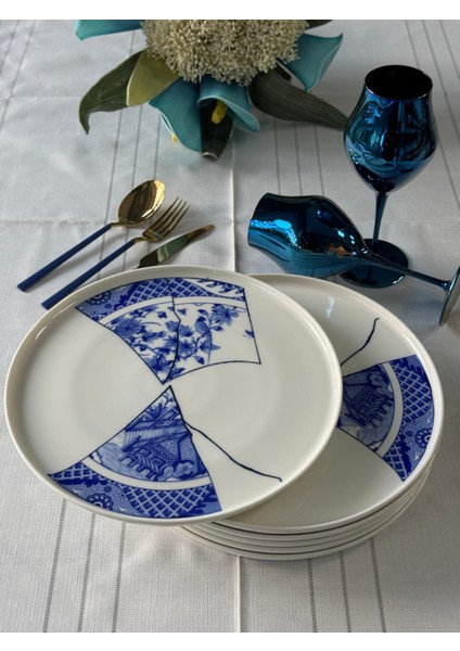 Gino Porselen Servistabak 6'lı modelleri