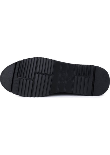 Kadın Hakiki Deri Siyah Comfort Ayakkabı 766 2038 Bn Ayk SK25-26 Syh/syh Fsly Rgn fırsatları
