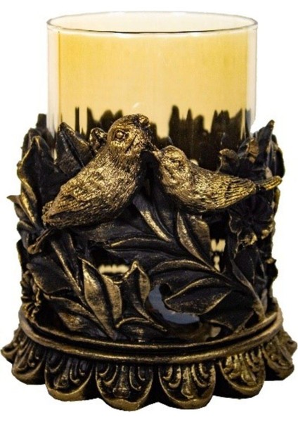 Kuşlu Mumluk Siyah modelleri