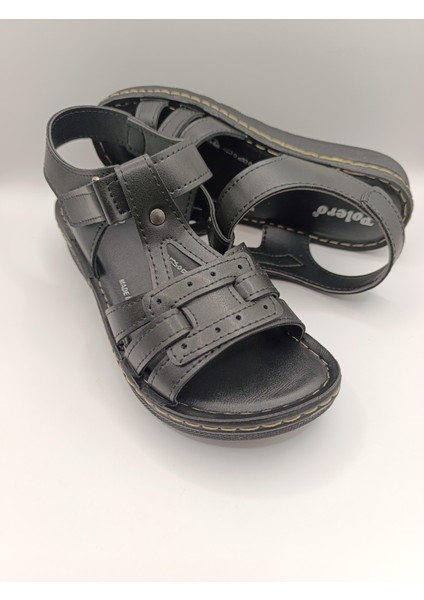 Günlük Kadın Cırt Bantlı Sandalet Yumuşak Rahat