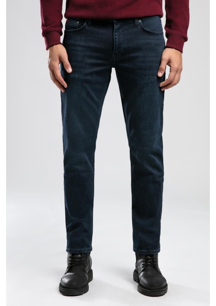 Jagger Normal Bel Dar Kesim Düz Paça Mavi Erkek Jean Pantolon fiyatları