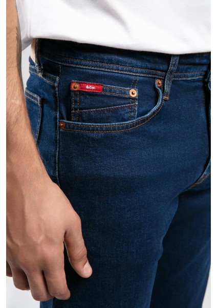 Harry Normal Bel Normal Kesim Düz Paça Erkek Jean Pantolon Floyd Mid Blue indirimleri