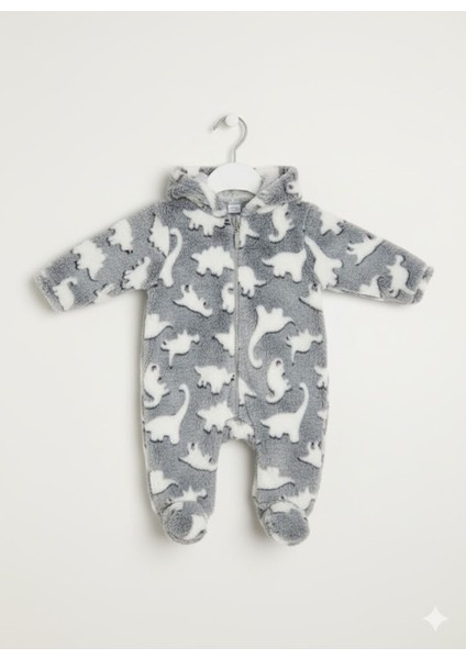 Welsoft Unisex Bebek Çocuk Kışlık Fermuarlı Peluş Tulum , Bebek ve Çocuk Tulum fiyatları