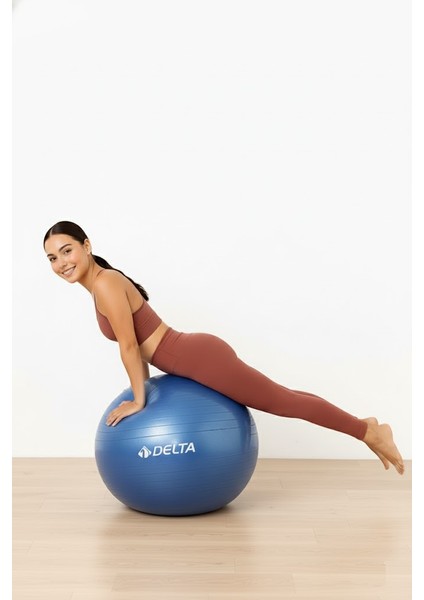 75 cm Pilates Topu Şişirme Pompası Seti Egzersiz Topu 75CM Plates Seti modelleri