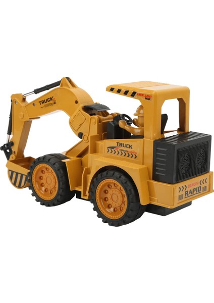 Şarjlı Kumandalı Fonksiyonel Oyuncak Eksvatör Kepçe Iş Makinası indirimleri