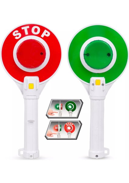 Işıklı Pilli Trafik Oyun Seti (Dur - Geç) modelleri