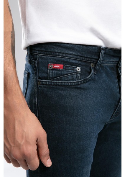 Harry Normal Bel Düz Kesim Düz Paça Mavi Erkek Jean Pantolon fırsatları