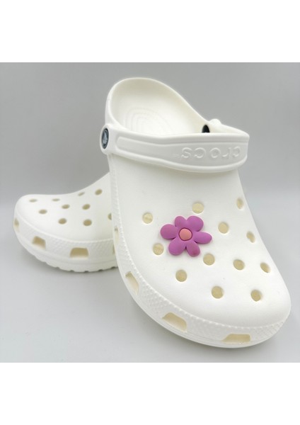 Terlik Süsü ve Aksesuarı , Çanta Süsü – Jibbitz 3D Çiçek Logo Aksesuar modelleri